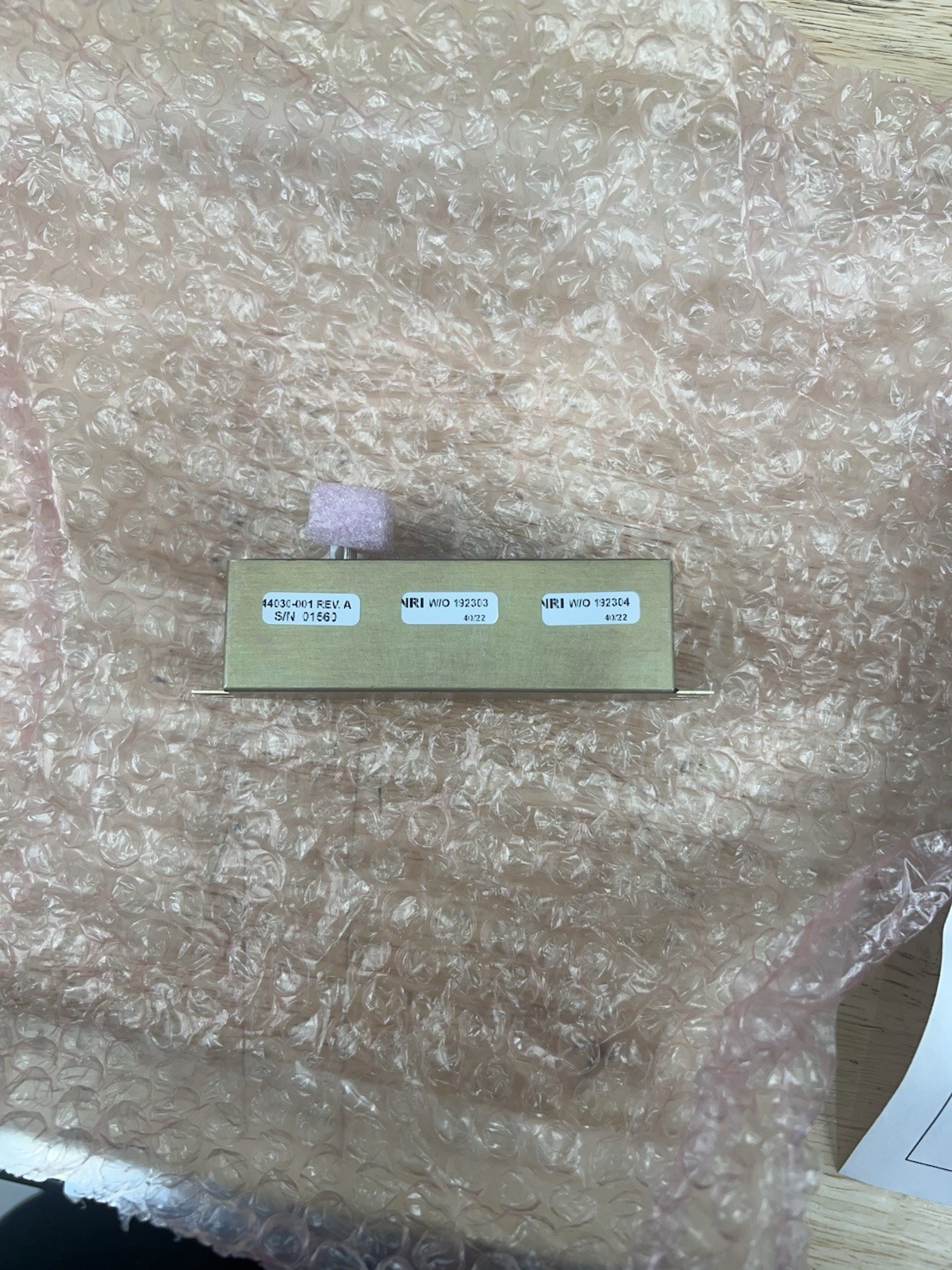 Citrus Design Corporation PN: 44030-001 FCM, ALT 1. New Never Installed.