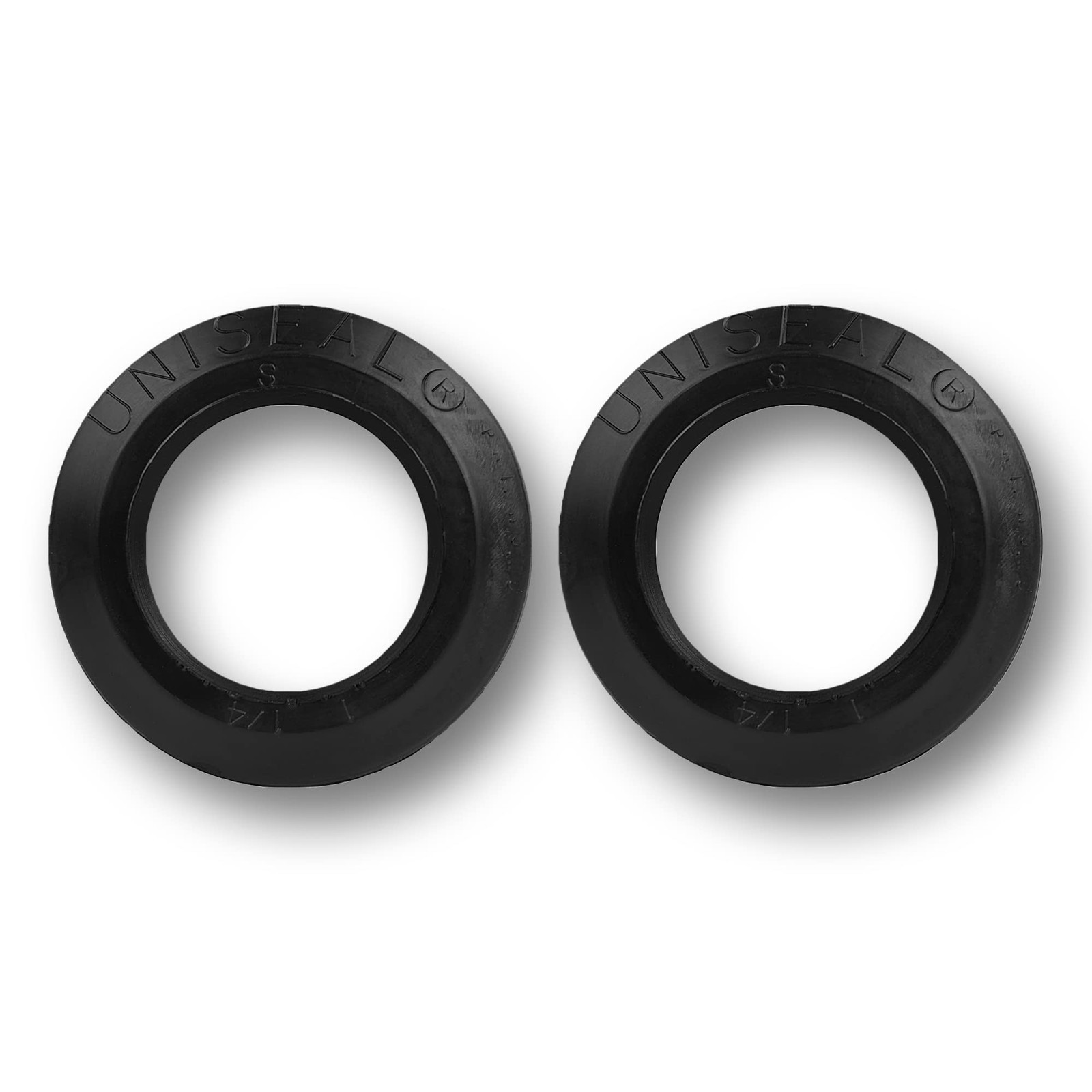 1 1/4" UNISEAL Flexible Tank Adapter (Bulkhead) - 2 Pack