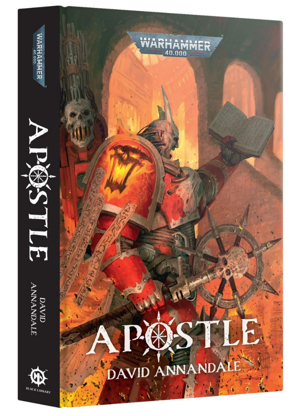 WARHAMMER 40,000 40K APOSTLE HARDBACK NOVEL (ENGLISH) B3280 NEW
