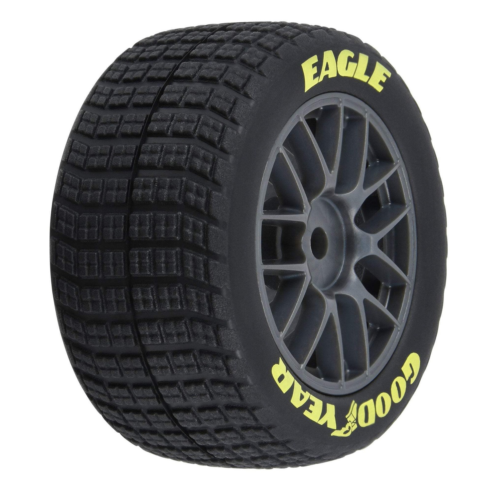 PRO1030310 Pro-Line1/12 Goodyear Eagle Dirt Tire F/R MTD Gray Wheels (4): Losi N