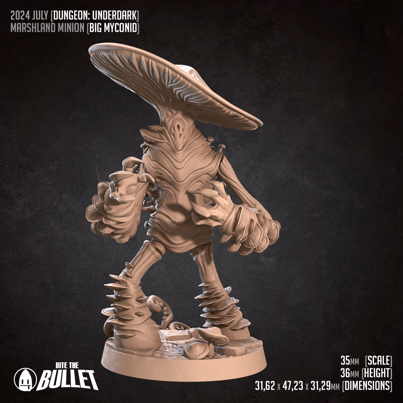 Myconid - Monster - Bite the Bullet - Dungeons and Dragons