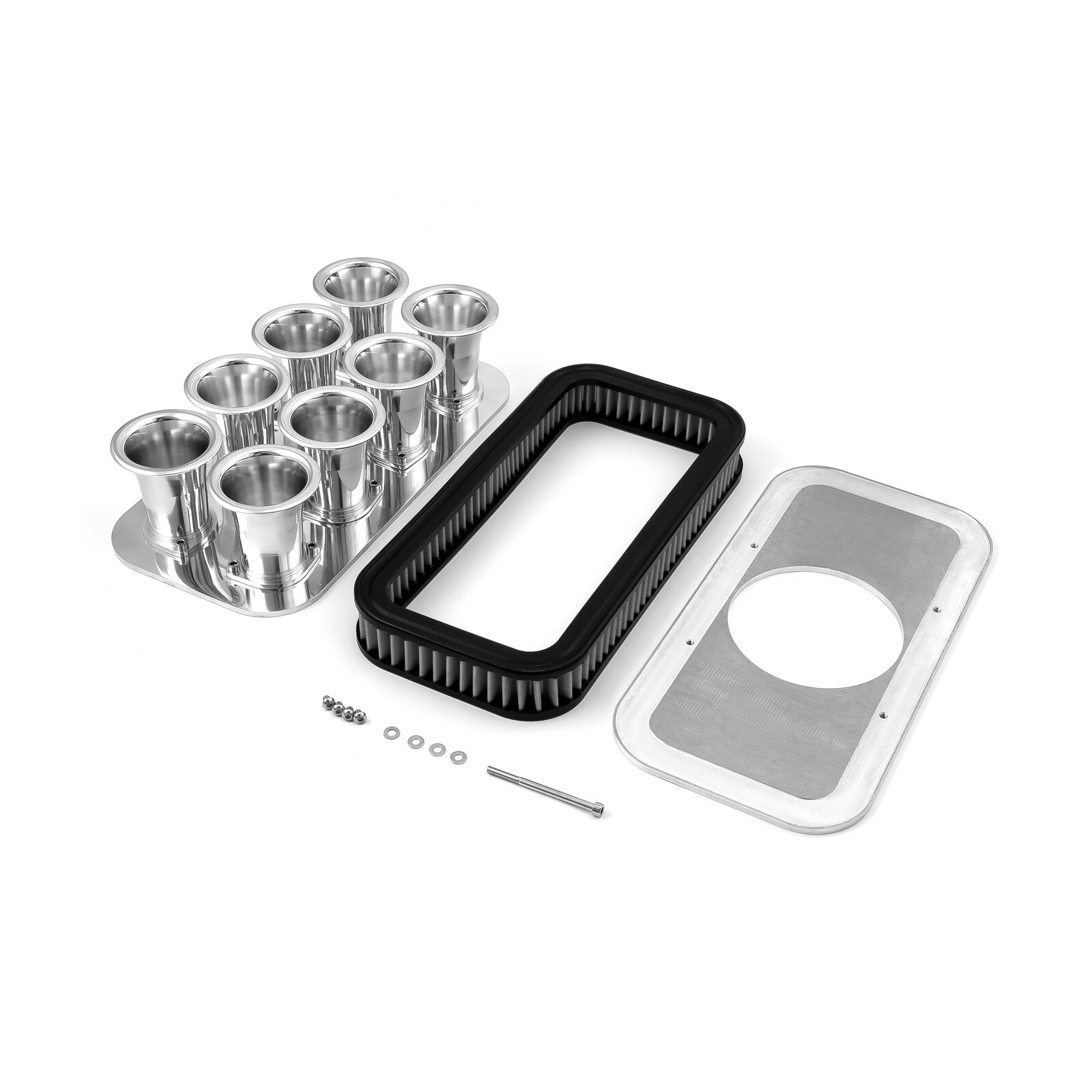 Special Edition Aluminum Air Cleaner W/ Element Stack Downdraft Look