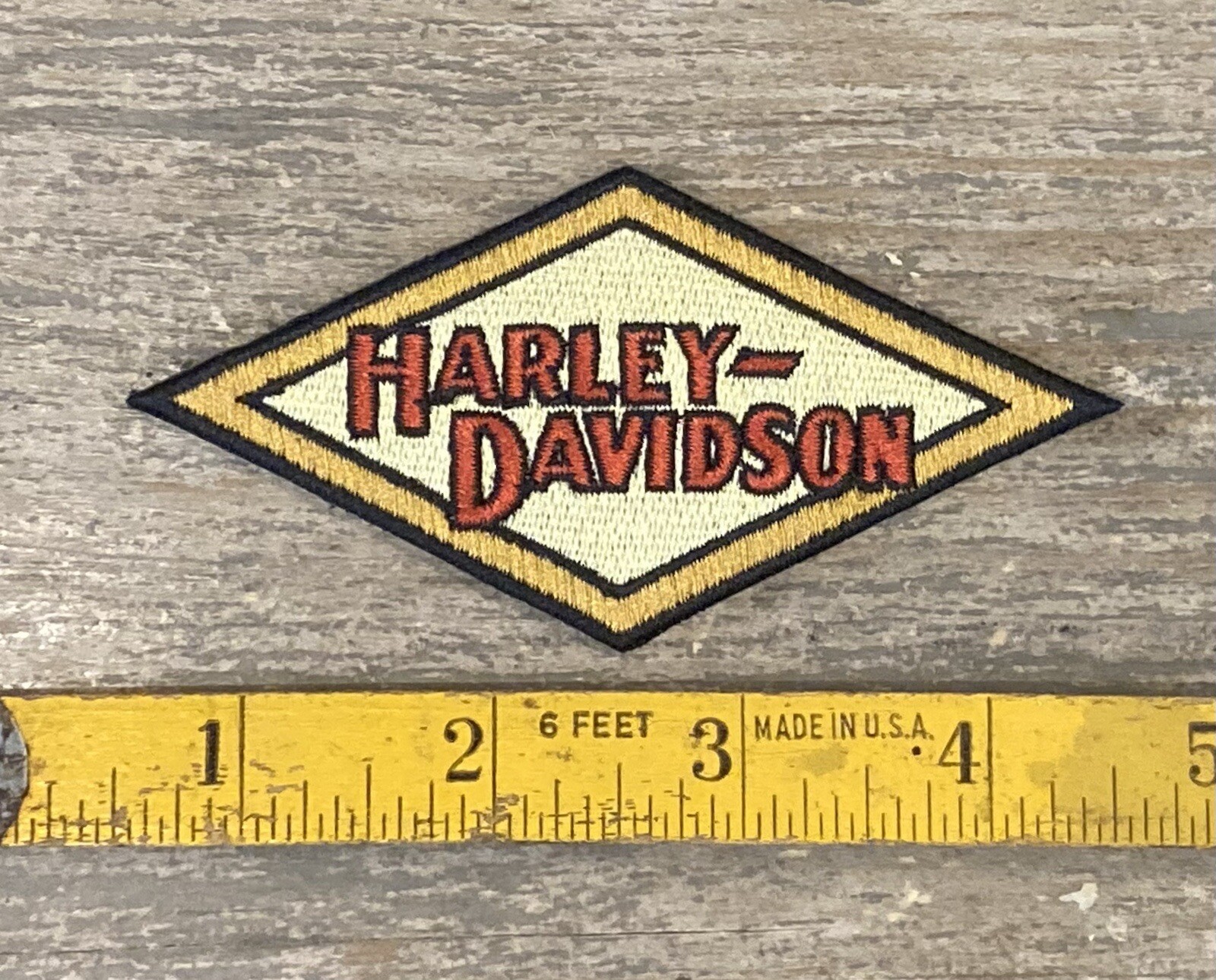Retro Harley-Davidson Motorcycles Diamond Patch