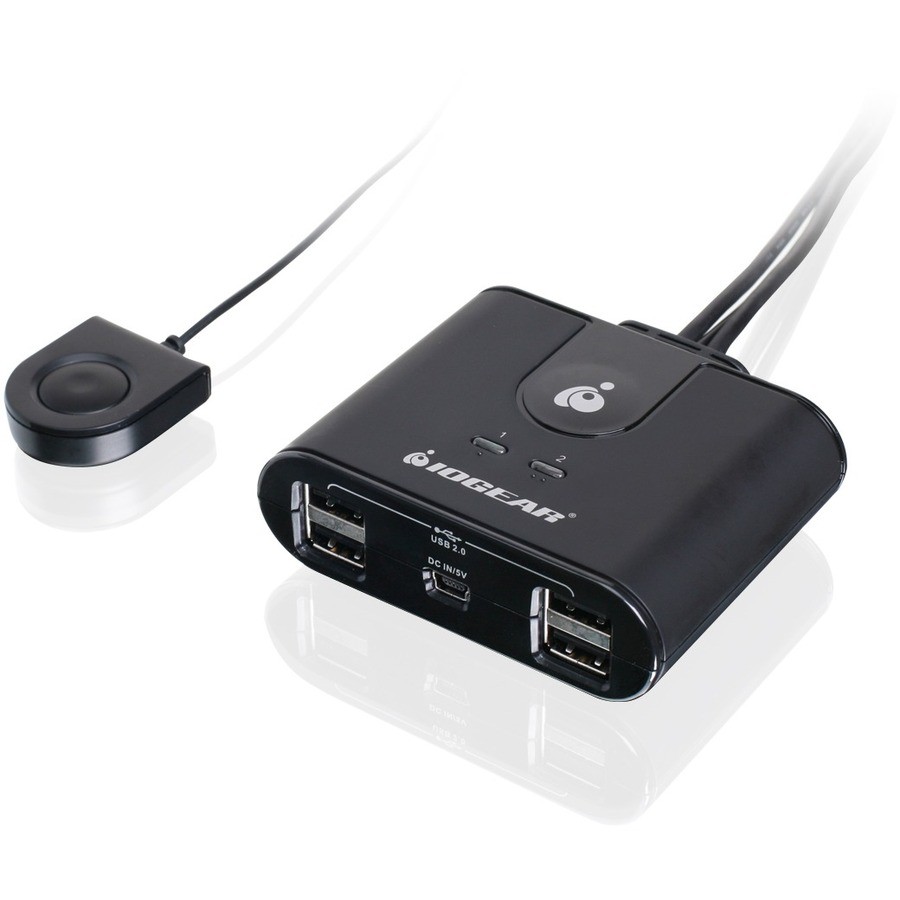 IOGEAR 2x4 USB 2.0 Peripheral Sharing Switch (GUS402)