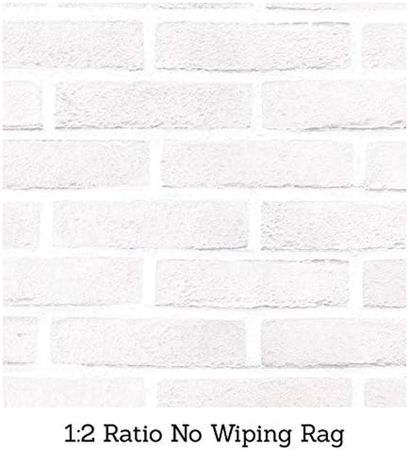 Brick Transformations Whitewash Paint for Brick and Fireplaces- 16 Oz Pint