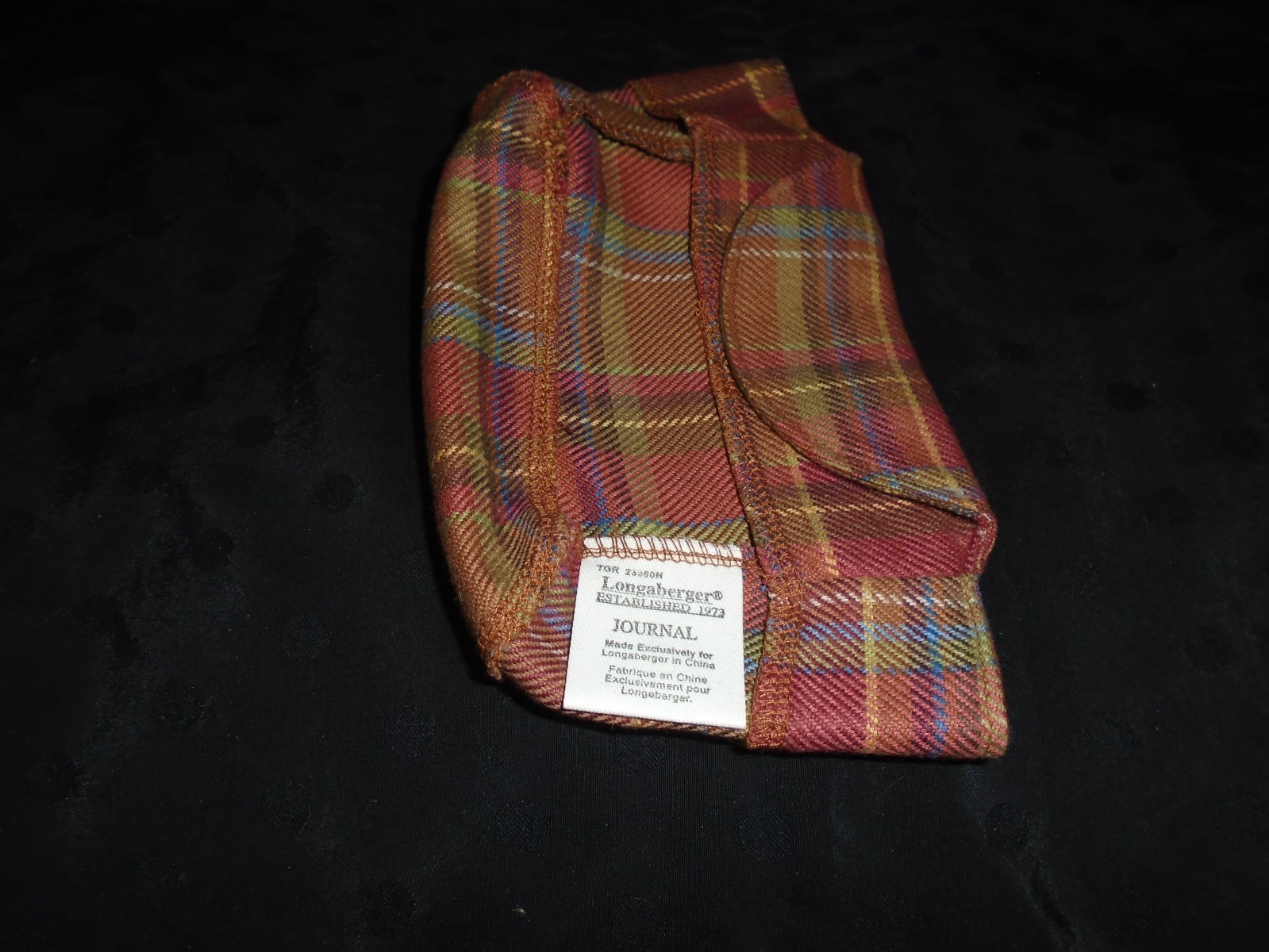 Longaberger Journal Basket Liner