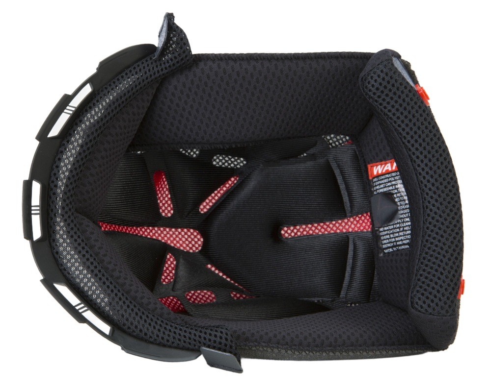 GMAX FF-49 Helmet Top Inner Liner Pad Black