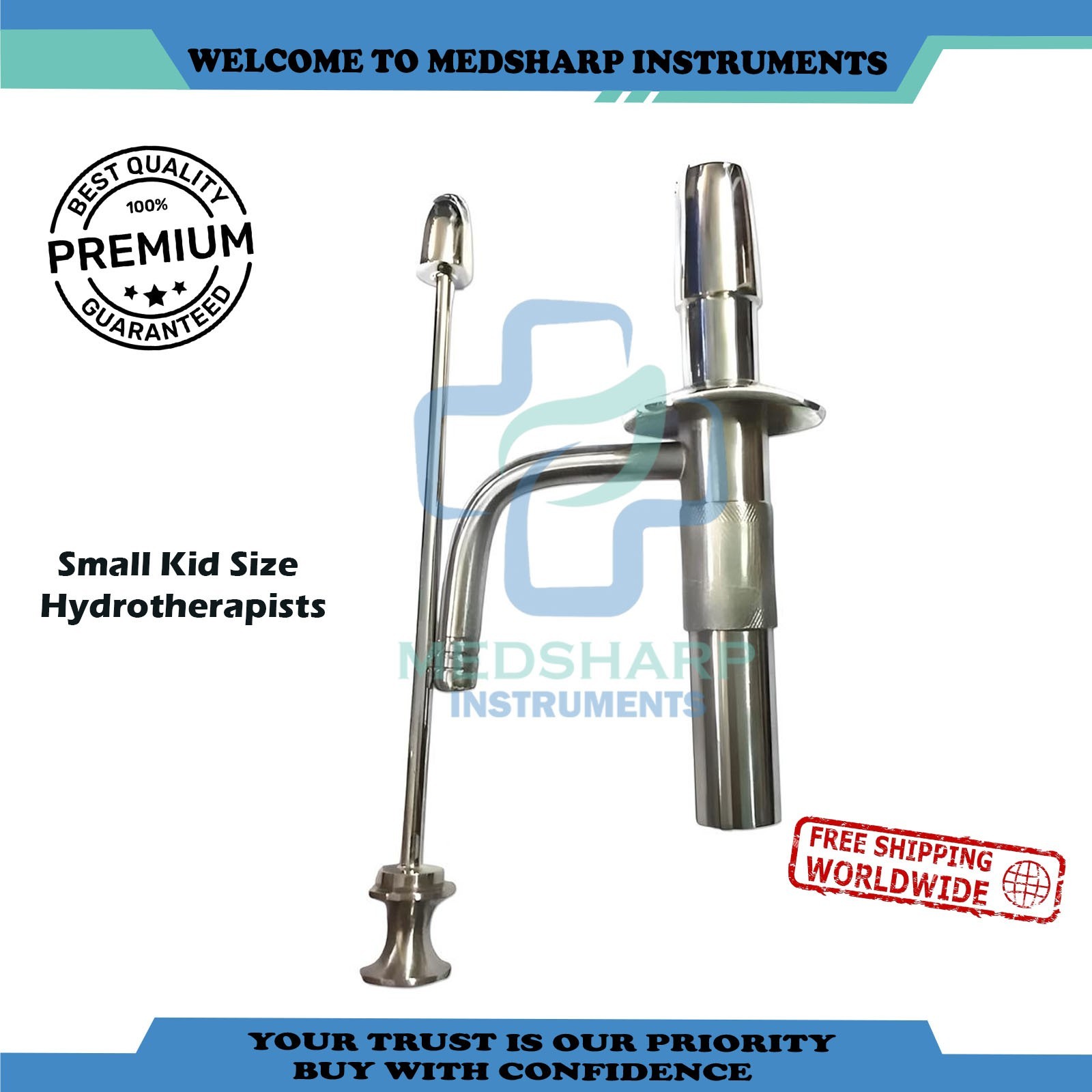 Colonic Colon Hydrotherapy Speculum Autoclavable Small Kid Size Hydrotherapists