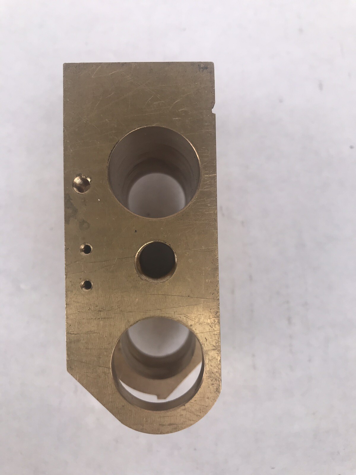 Heidelberg Operator Side Brass Side Guide Block C5.072.201