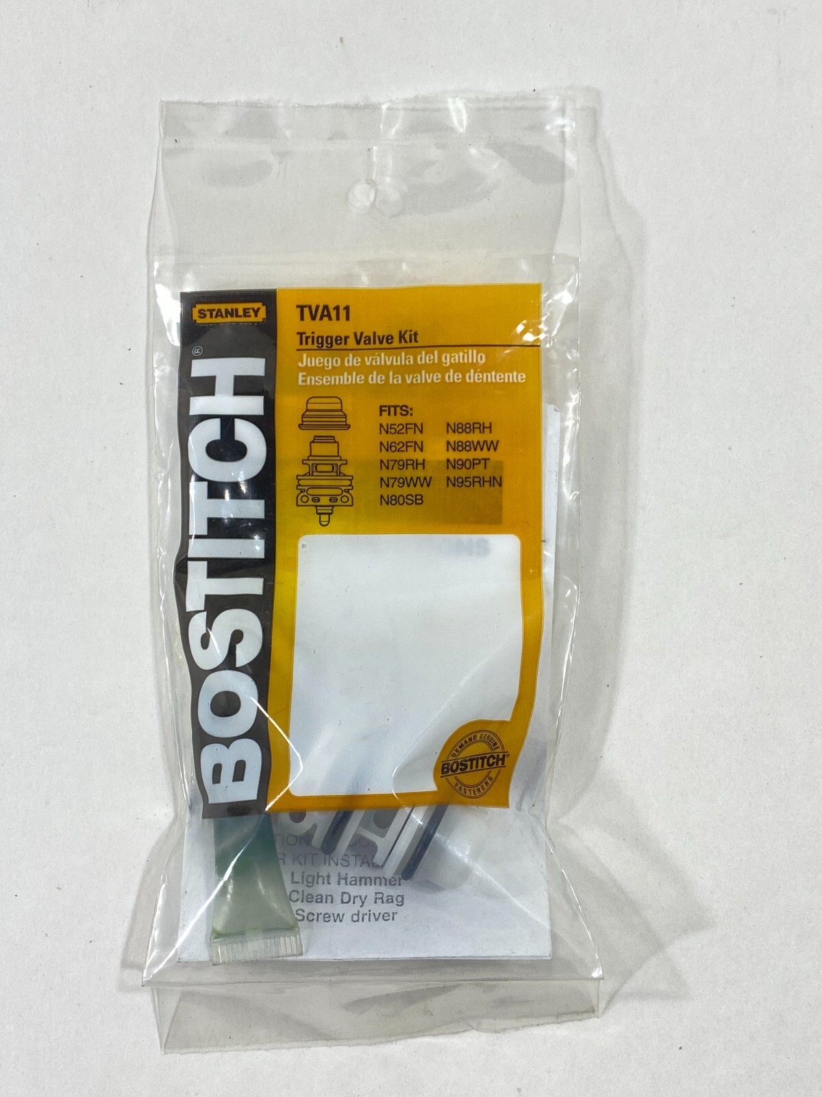 Bostitch Trigger Valve Kit TVA11 Models N52FN N62FN N79RH N79WW N80SB N88RH