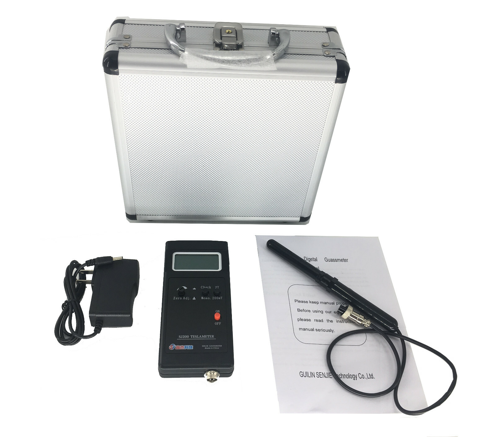 Gaussmeter Digital Surface Magnetic Field Tesla Meter Tester Gauss Meter
