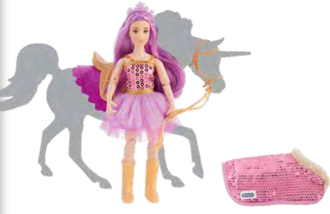 Breyer Horses Freedom Series Lyra Unicorn Rider & Tack Set (no horse)