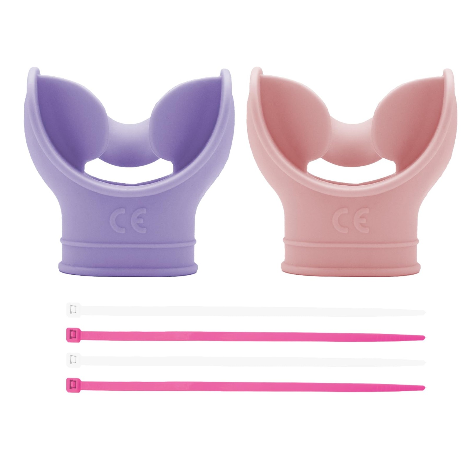 Silicone Snorkel Mouthpiece Replacement for Scuba Diving Regulators  2 PCS
