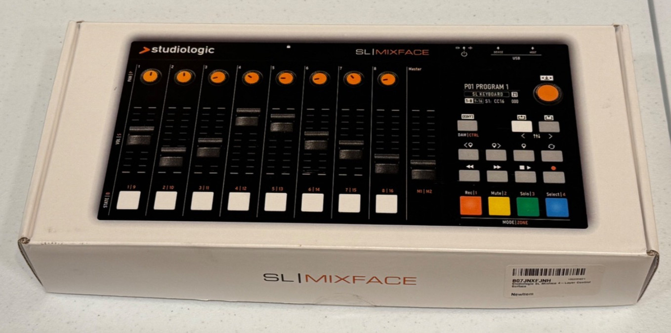 StudioLogic SL Mixface DAW/MIDI Control Surface