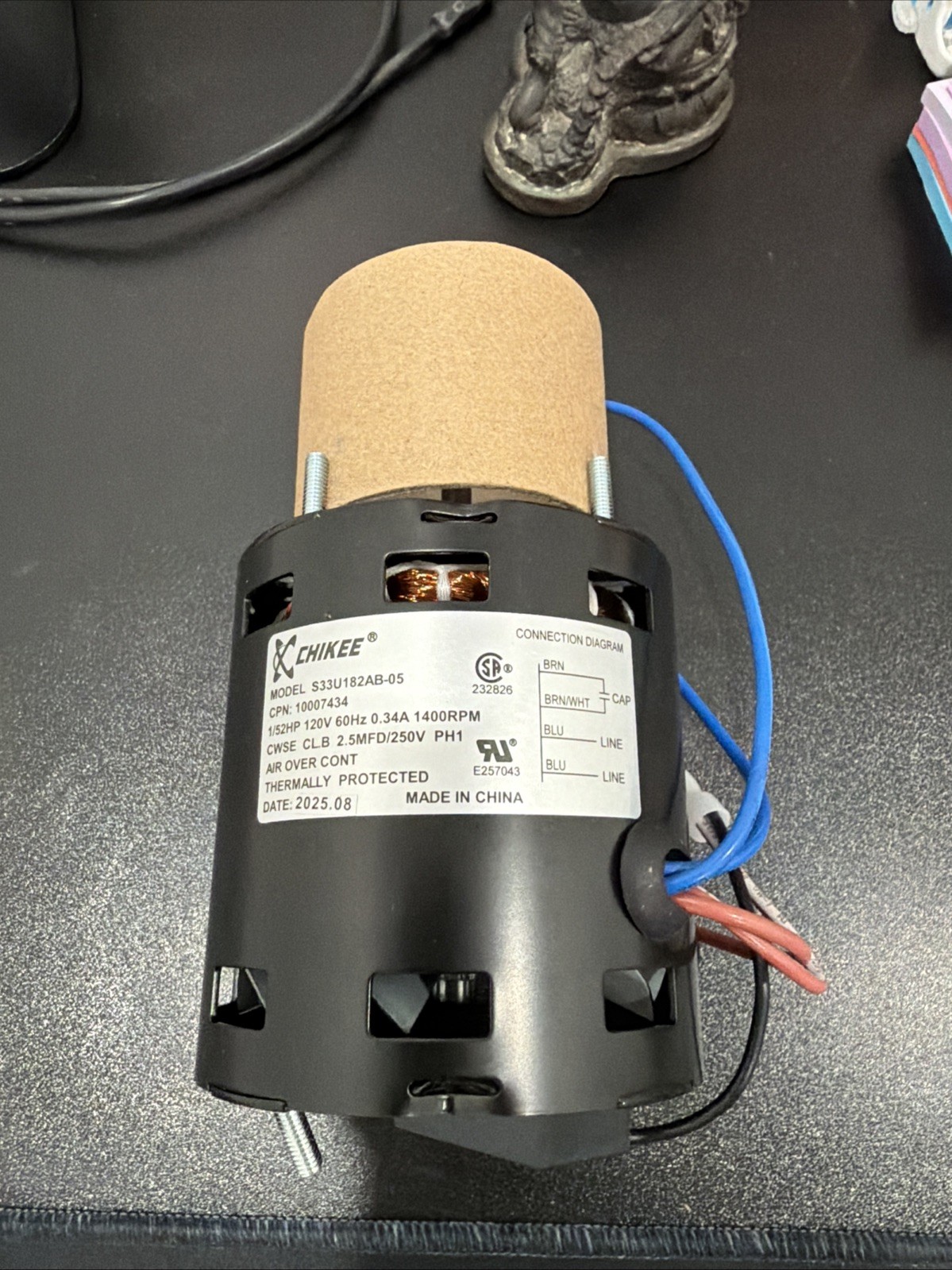 Aprilaire 4670 Model 700 Humidifier Motor Replacement 120V 1/5HP OEM New