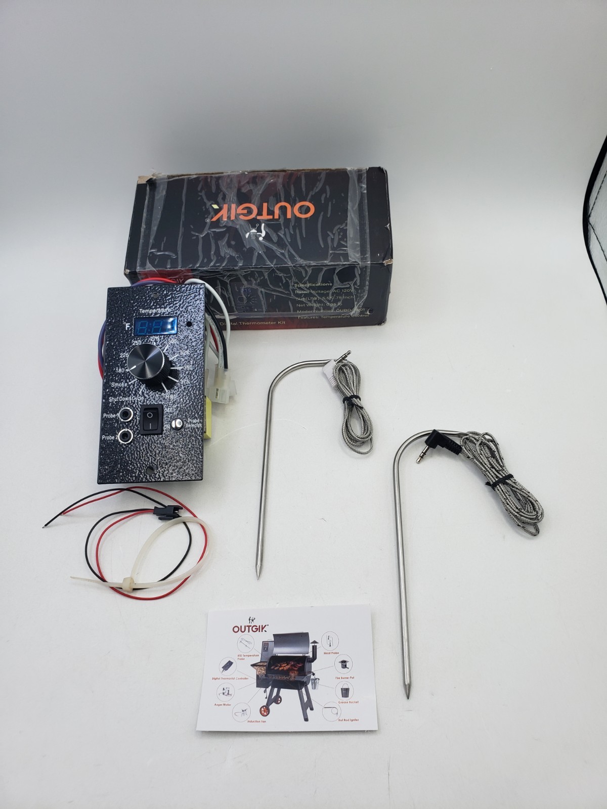 Digital Thermostat Kit for Traeger Control Panel Kit Parts Replacement, Upgra...