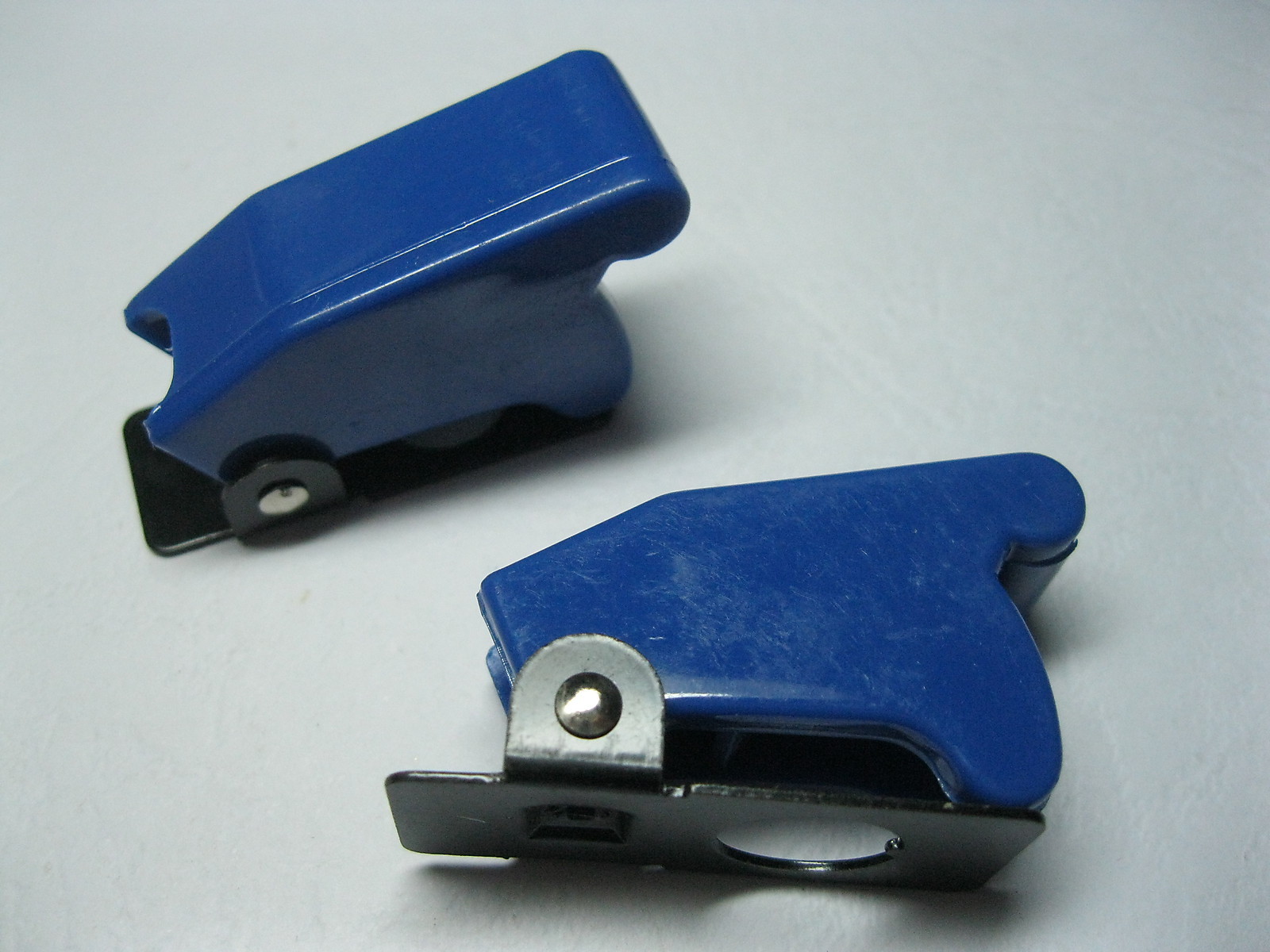 6 pcs Safety Flip Cover for Toggle Switch Opaque Blue New