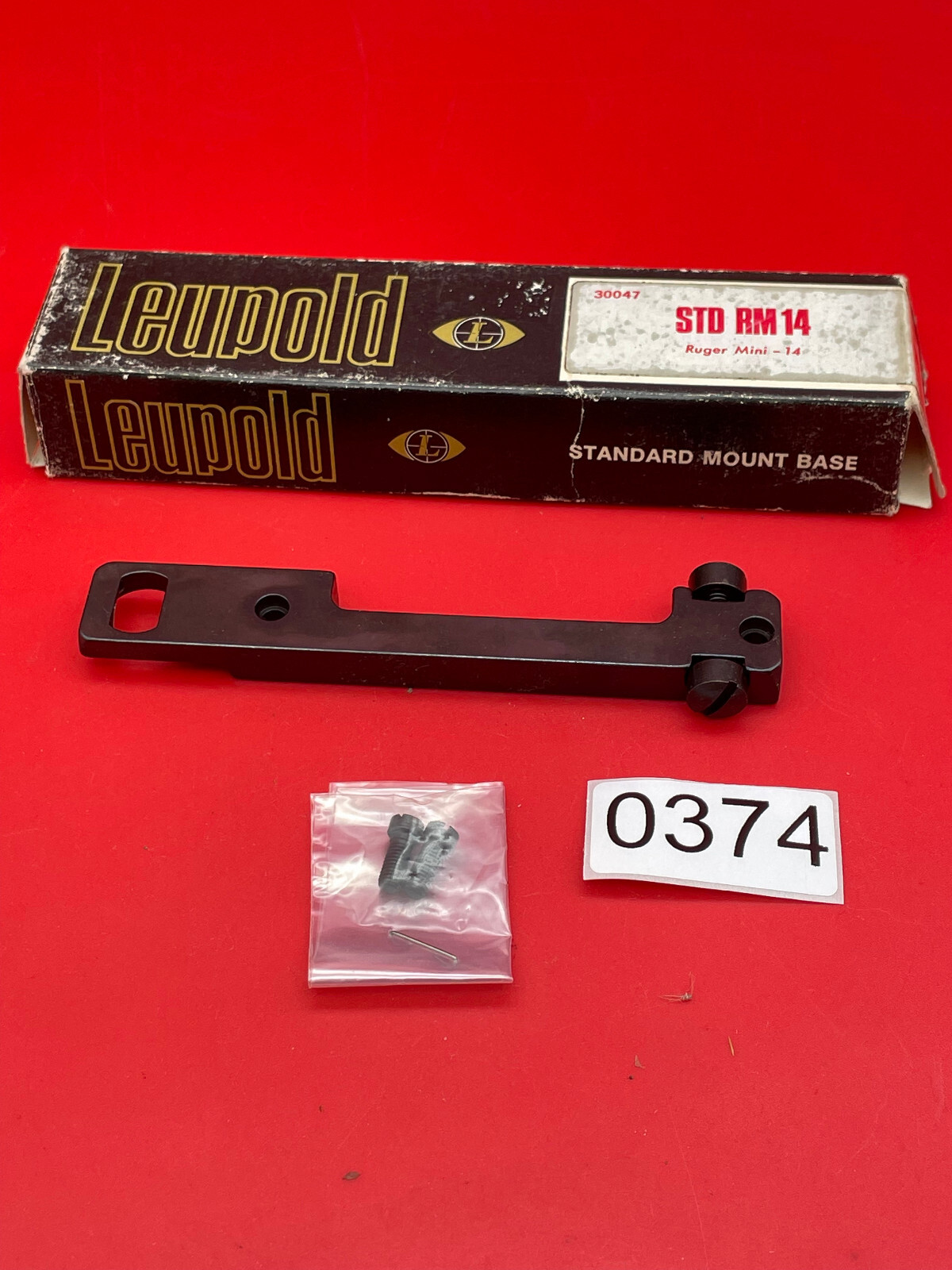 Leupold Mini 14 Scope Base #30047 New! (#0374)