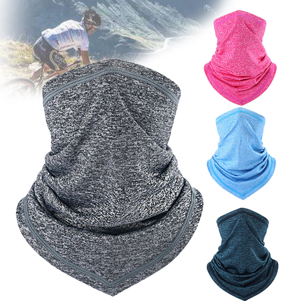 Neck Gaiter Cycling Face Mask Summer Cooling Balaclava Ski Mask Sun Hood for Men