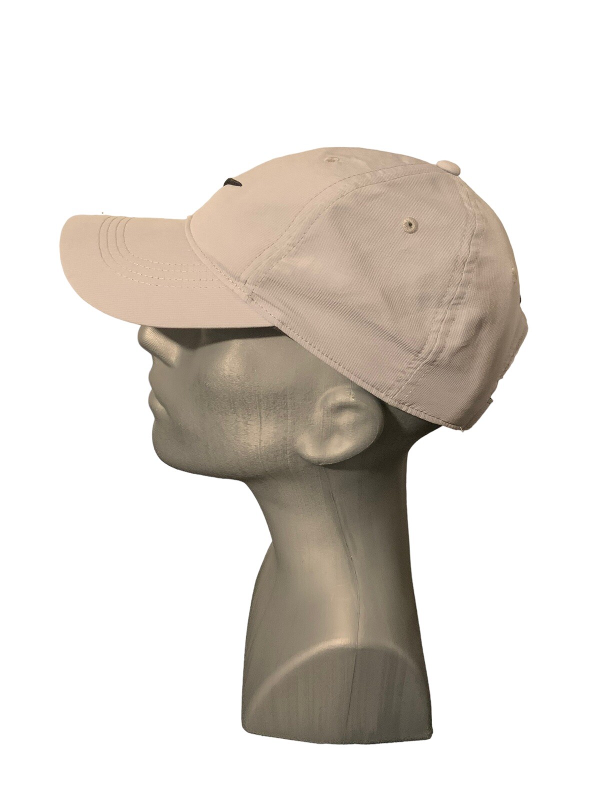 Nike Golf Gray Baseball Golf Hat 100% Polyester Adjustable Cap Sports