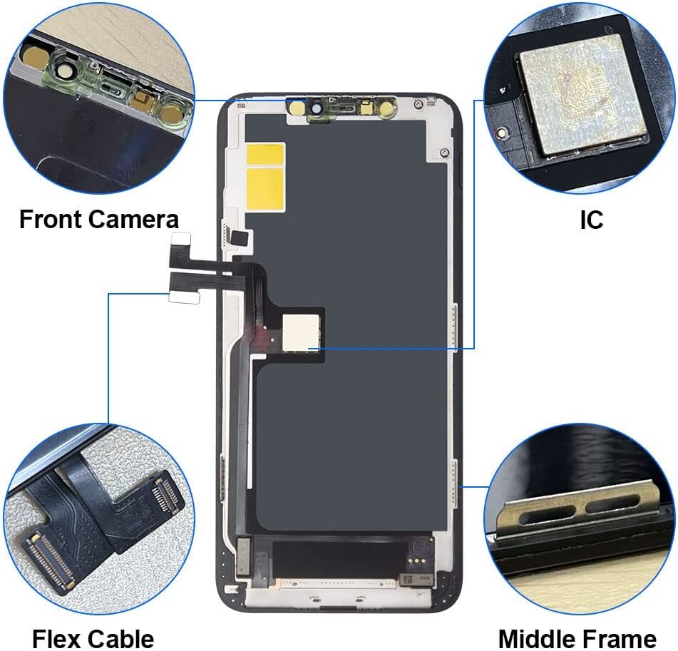 For iPhone 11 Pro Max LCD OLED Display Touch Screen Replacement Digitizer Lot