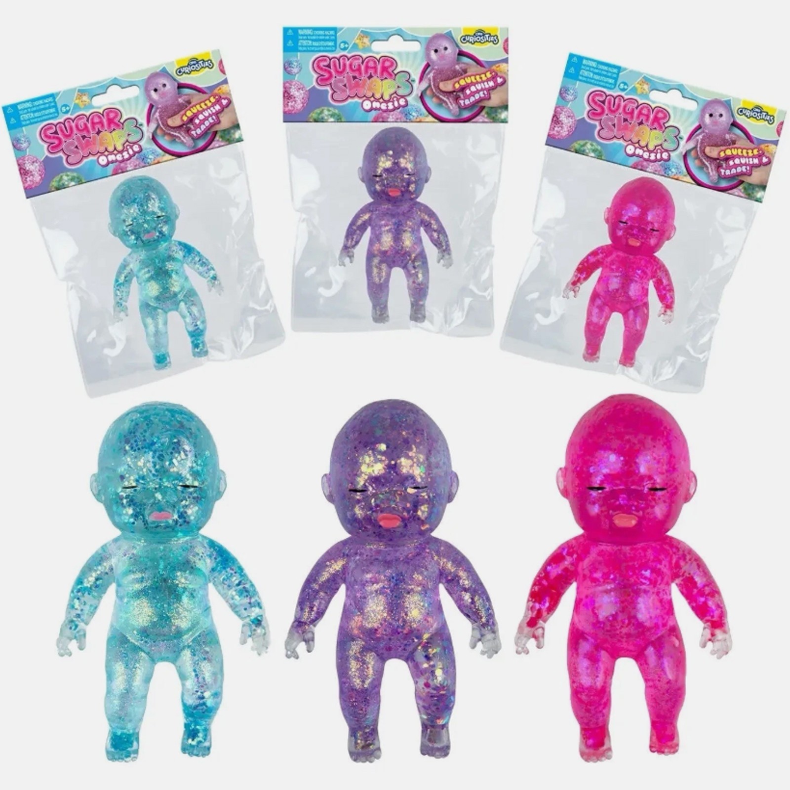 NEW Sugar Swaps Baby Squishy Gifts random color