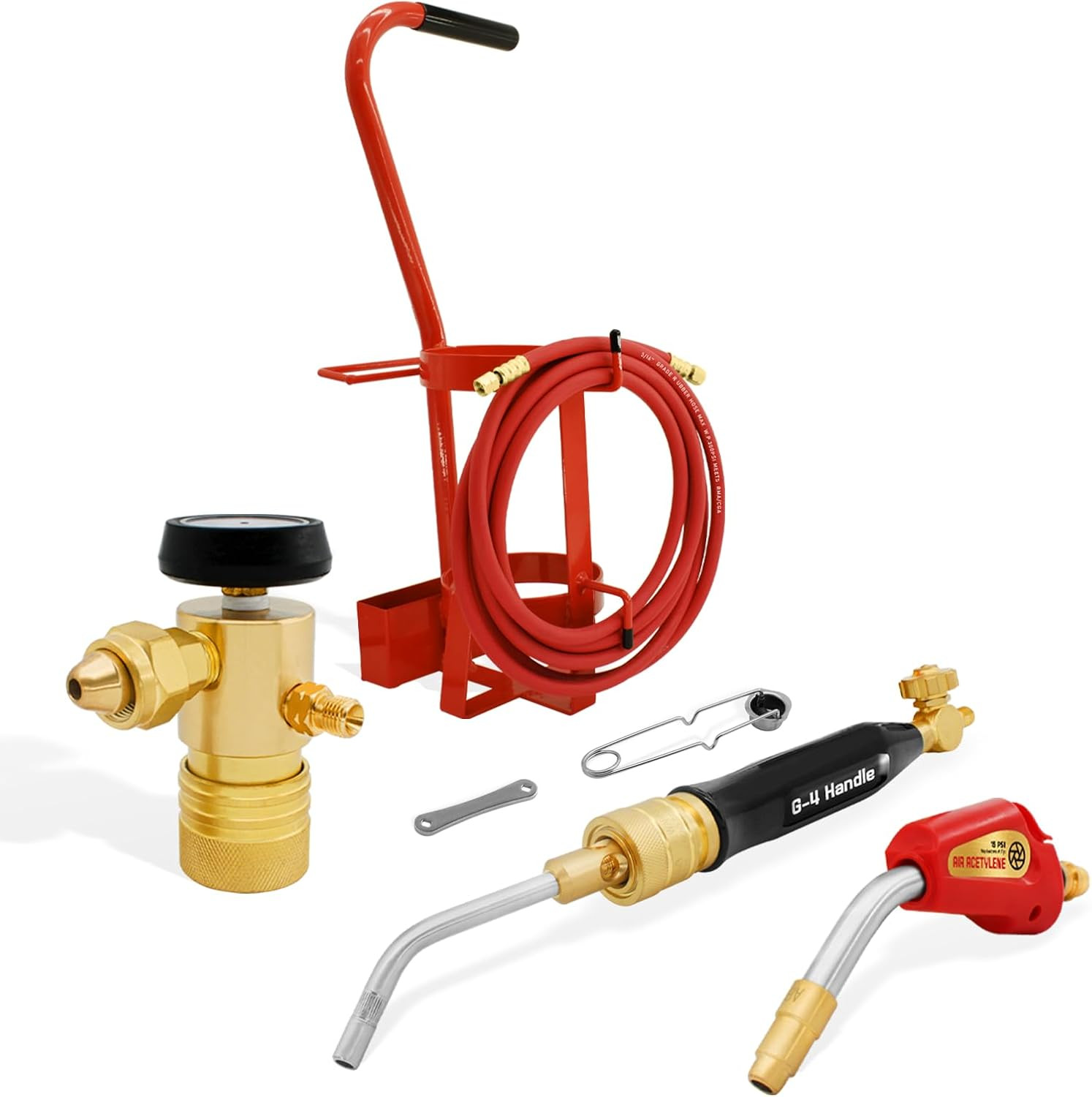 Air Acetylene Torch Kit 2003MC - Professional Self-Lighting Torch, PL-8A Self Li