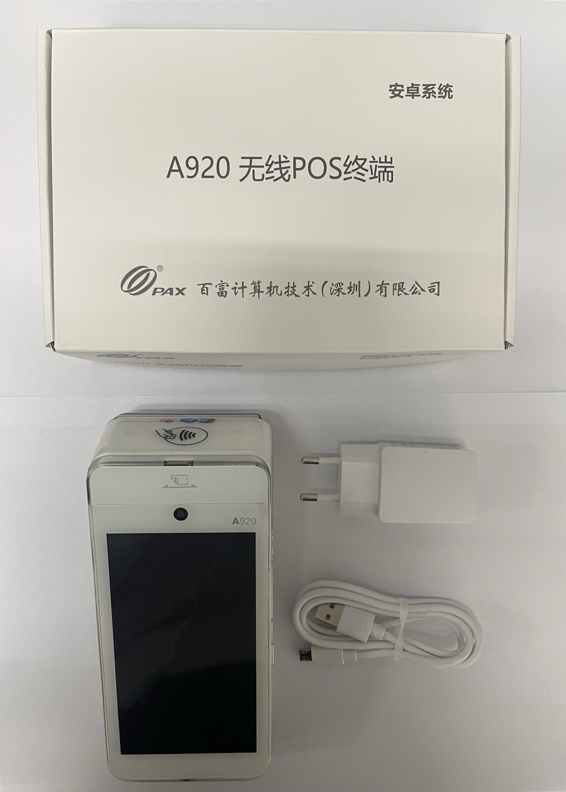 PAX A920  pos Credit Card Terminal Reader payment terminl unlokced 99% new
