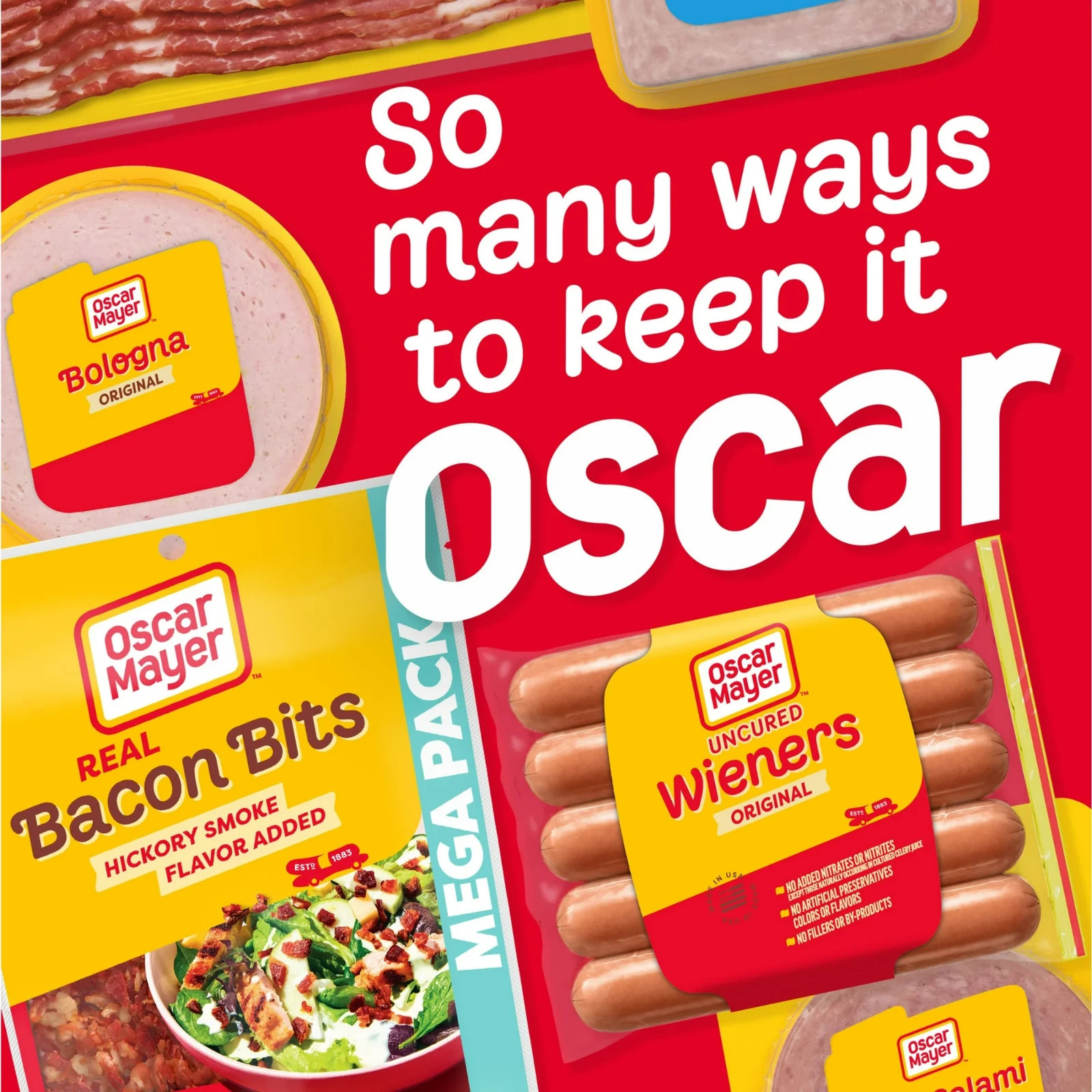 Oscar Mayer Real Bacon Bits Mega Pack, 9 Oz Bag, 2-2.5 Cups...