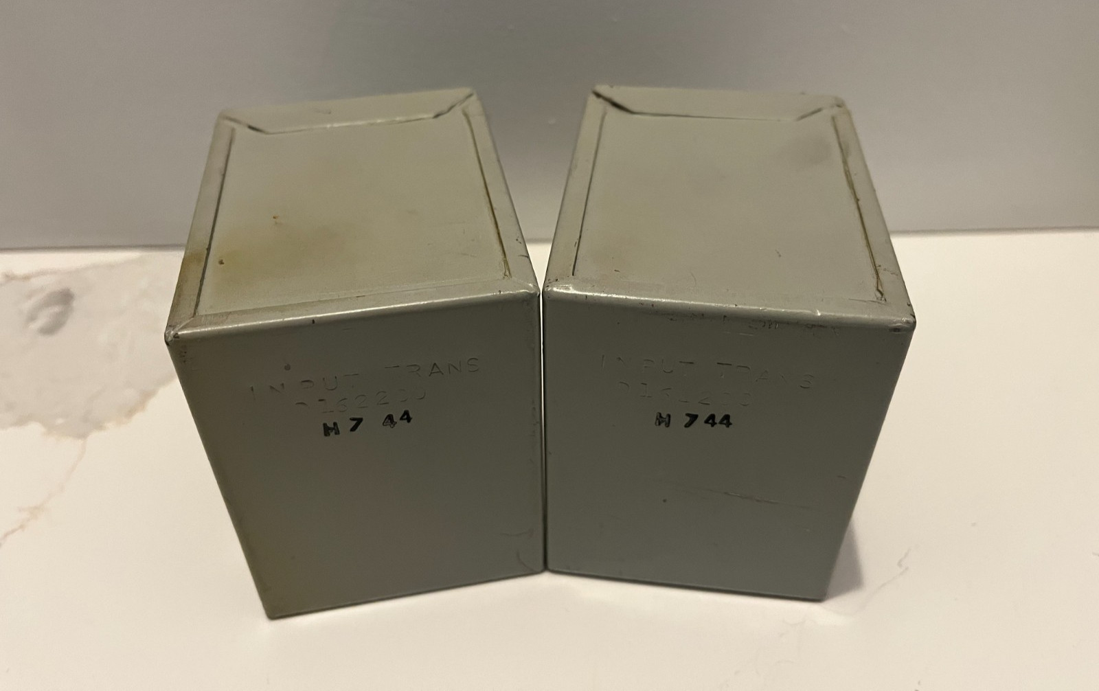 Pair Matched Vintage Western Electric D-162200 Input Interstage 1:1 Transformers
