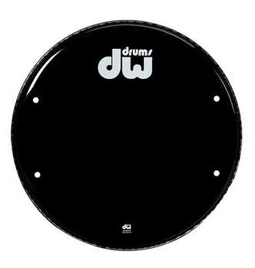 DW - DRDHGB22K - 22" Gloss Black Bass Drum Head
