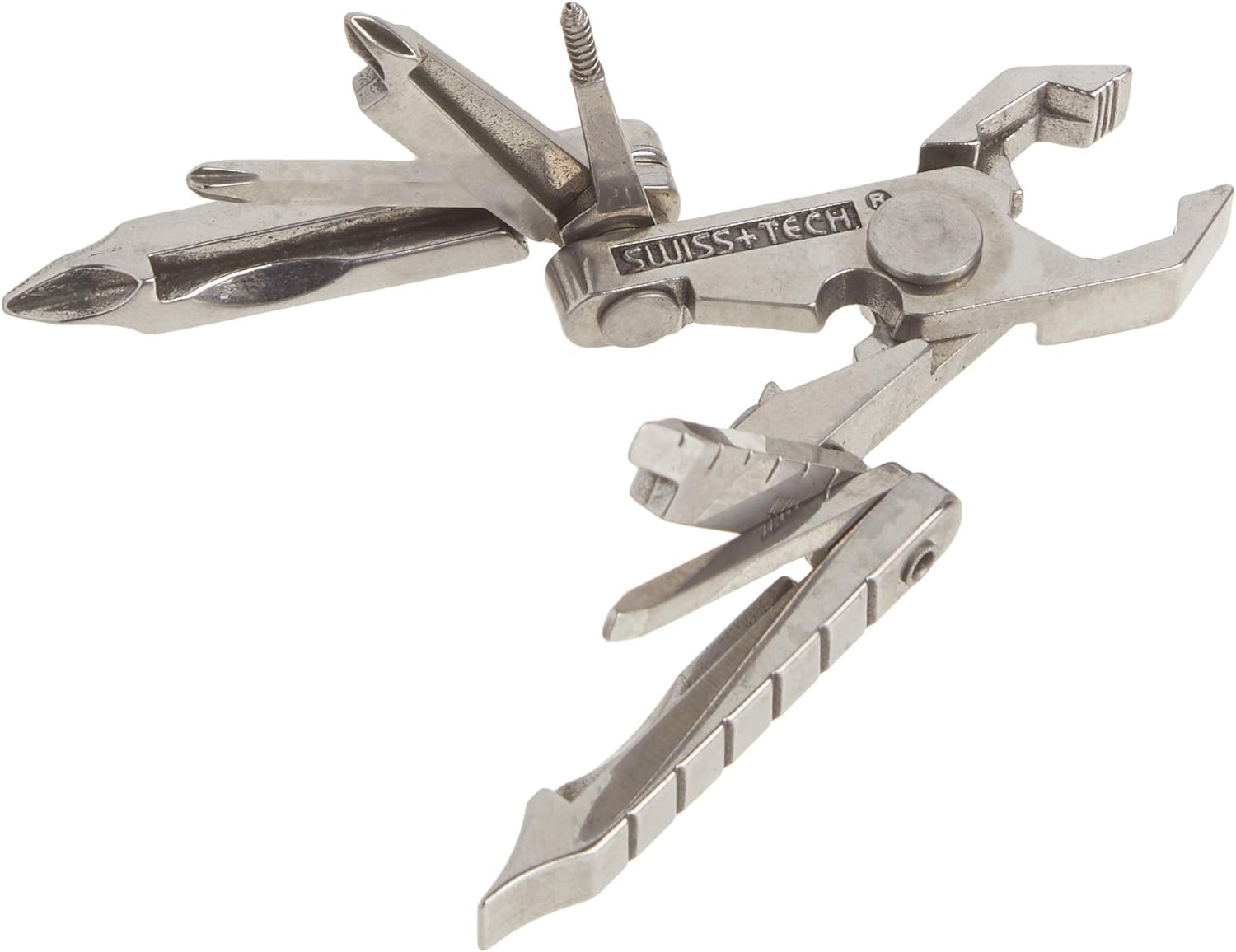 SWISS+TECH ST53100 Stainless Steel 19-in-1 Key single pack,