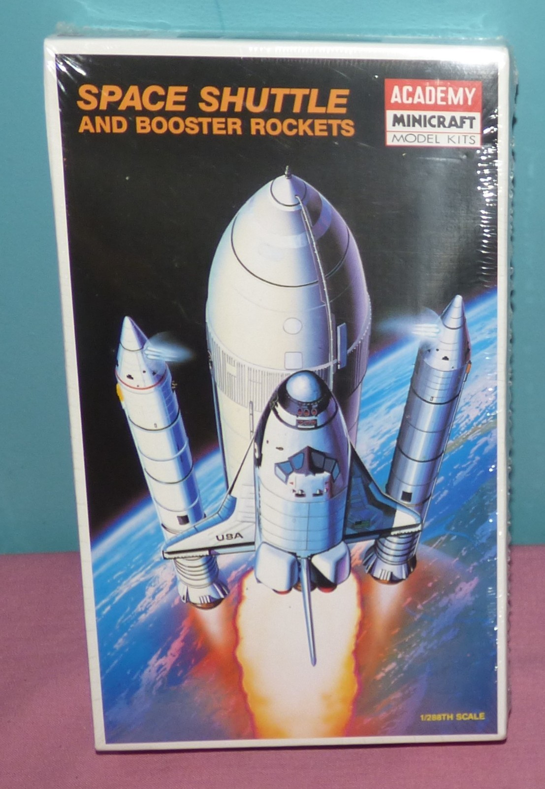 Academy Space Shuttle & Booster Rockets 1/288th Scale Model Kit 1639  Sealed NIB