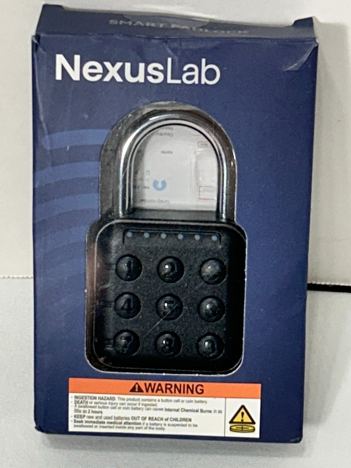 NexusLab Smart Combination Lock Gym Locker Travel TUYA App IP67 Zinc Alloy