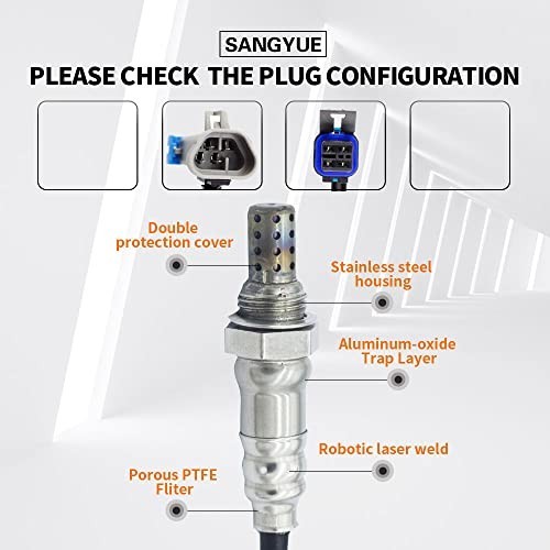 2X Oxygen Sensor for 2004-2005 Trailblazer EXT 4.2L Upstream + Downstream