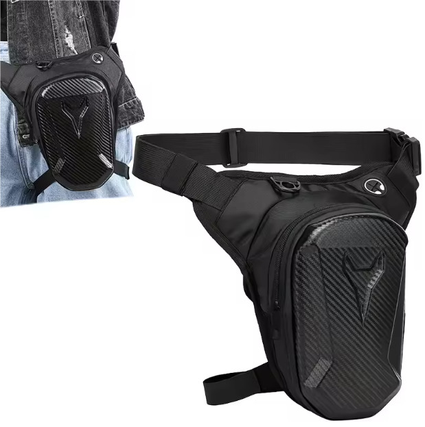 Motorcycle Leg Bag Waterproof Waist Bag Cycling Crossbody Riding Storage Bag