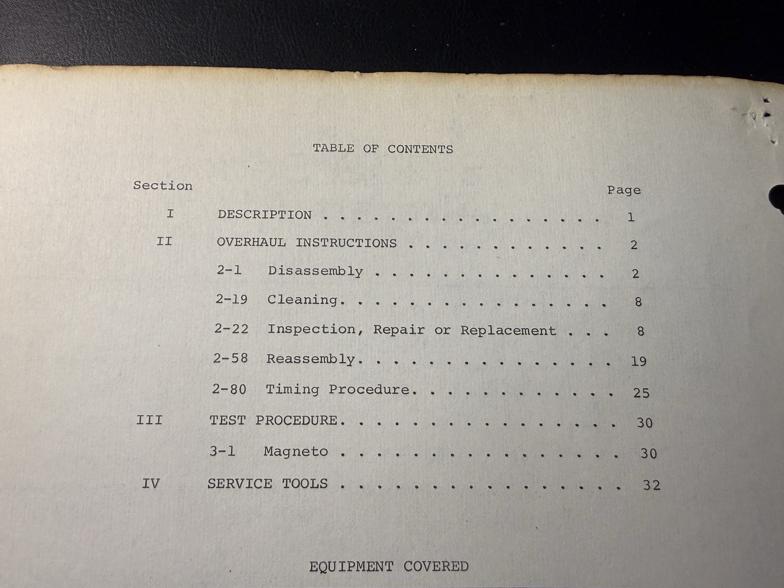 Bendix S-200 Aircraft Magnetos Overhaul Instructions