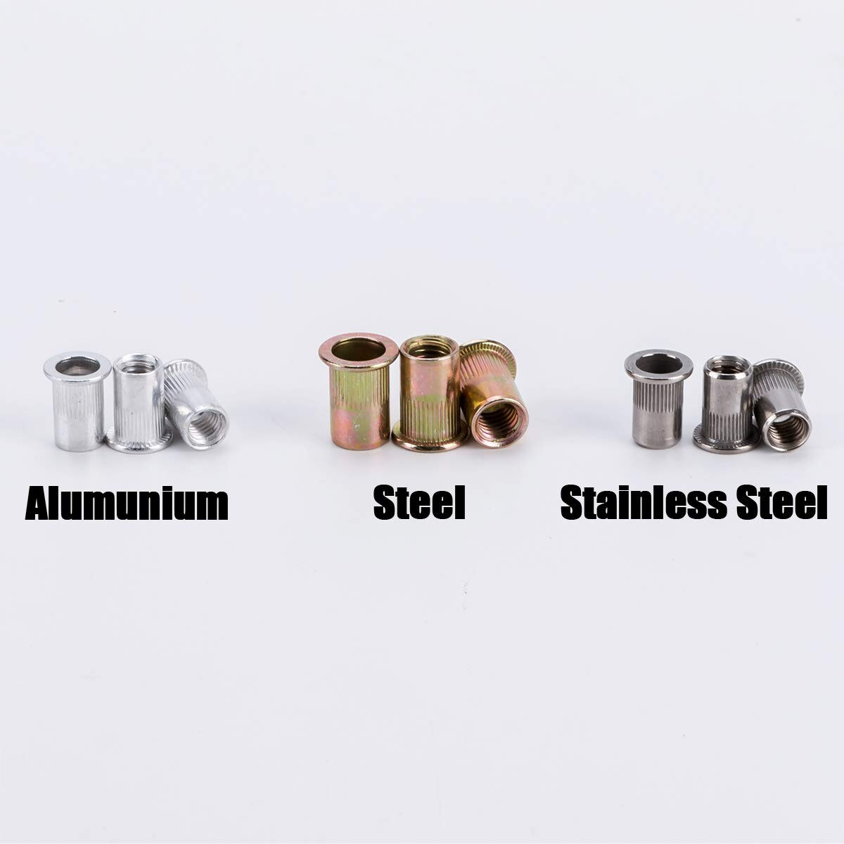 1200x Metric Rivet Nut Kit For Rivnut Tool Nut Setter Thread Setting Nutsert Gun