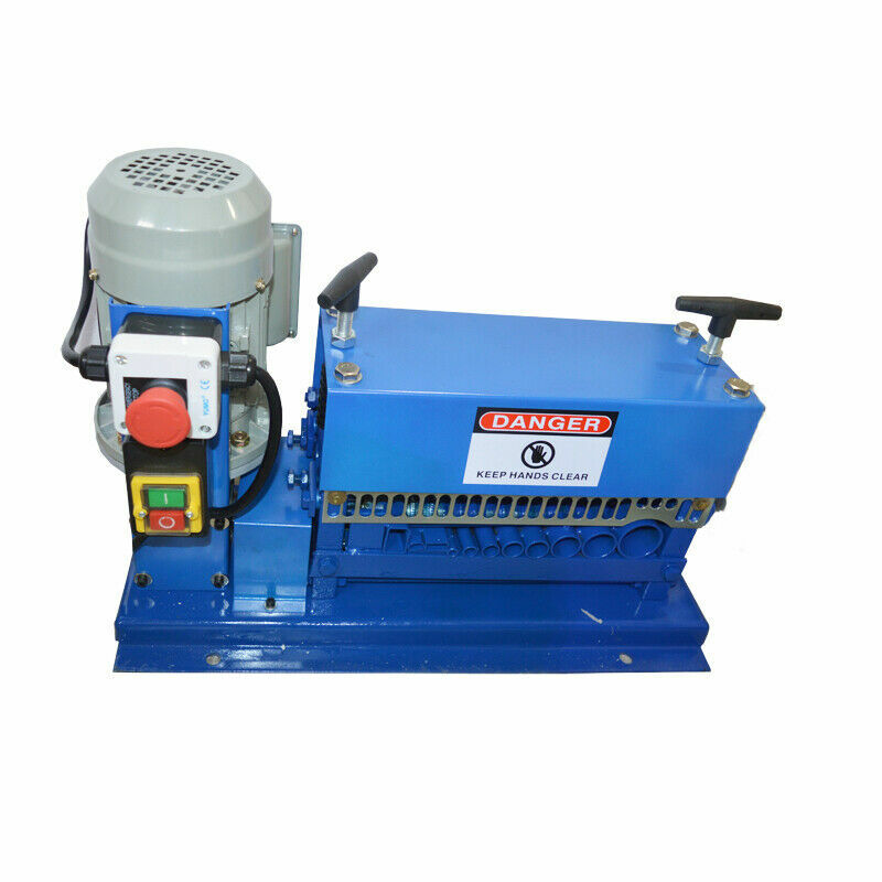 110V Motorized Cable Stripper Powered Copper Wire Strip Machine Wire Stripper