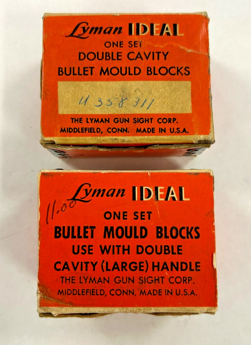 Various Vintage Lyman / Ideal 2 Cavity Mould with Factory Boxes - YOU PICK!