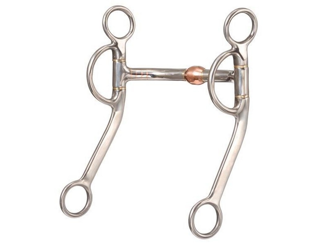Tough 1 Bit Comfort Gait Shank Inlaid Copper Stainless Steel 24300