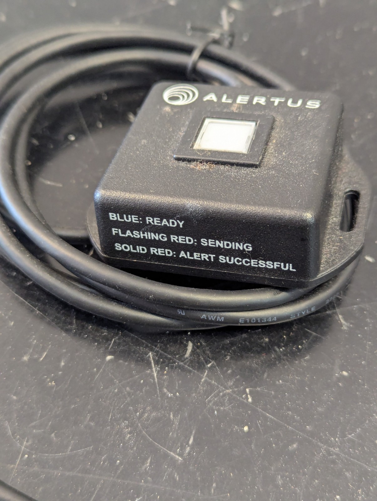 Alertus USB Panic Button Alarm Remote Hard Wired Wall Mounted