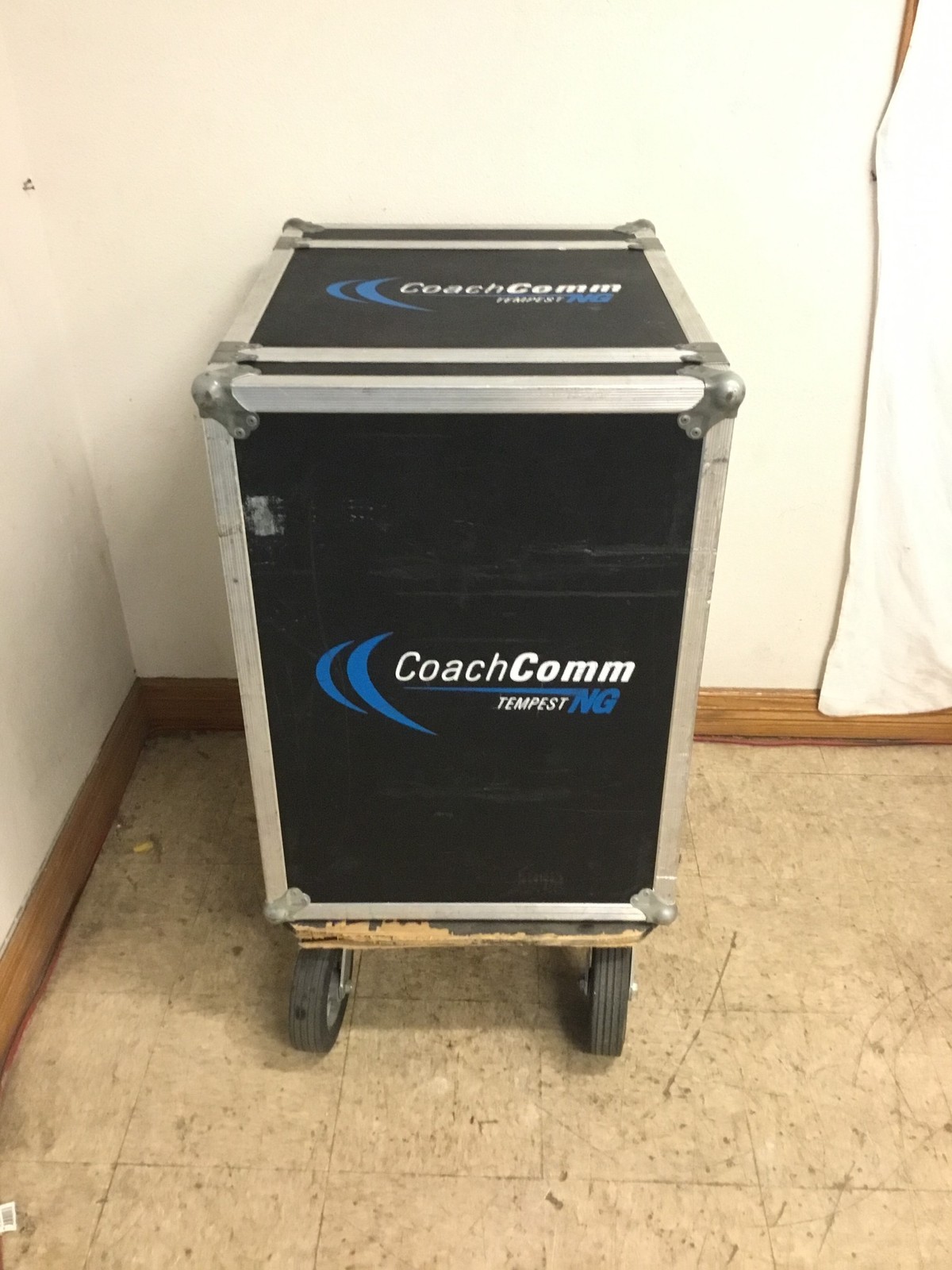 Coach COMM Tempest NG Communication System Black Hard Case w/3x Sliding Drawers