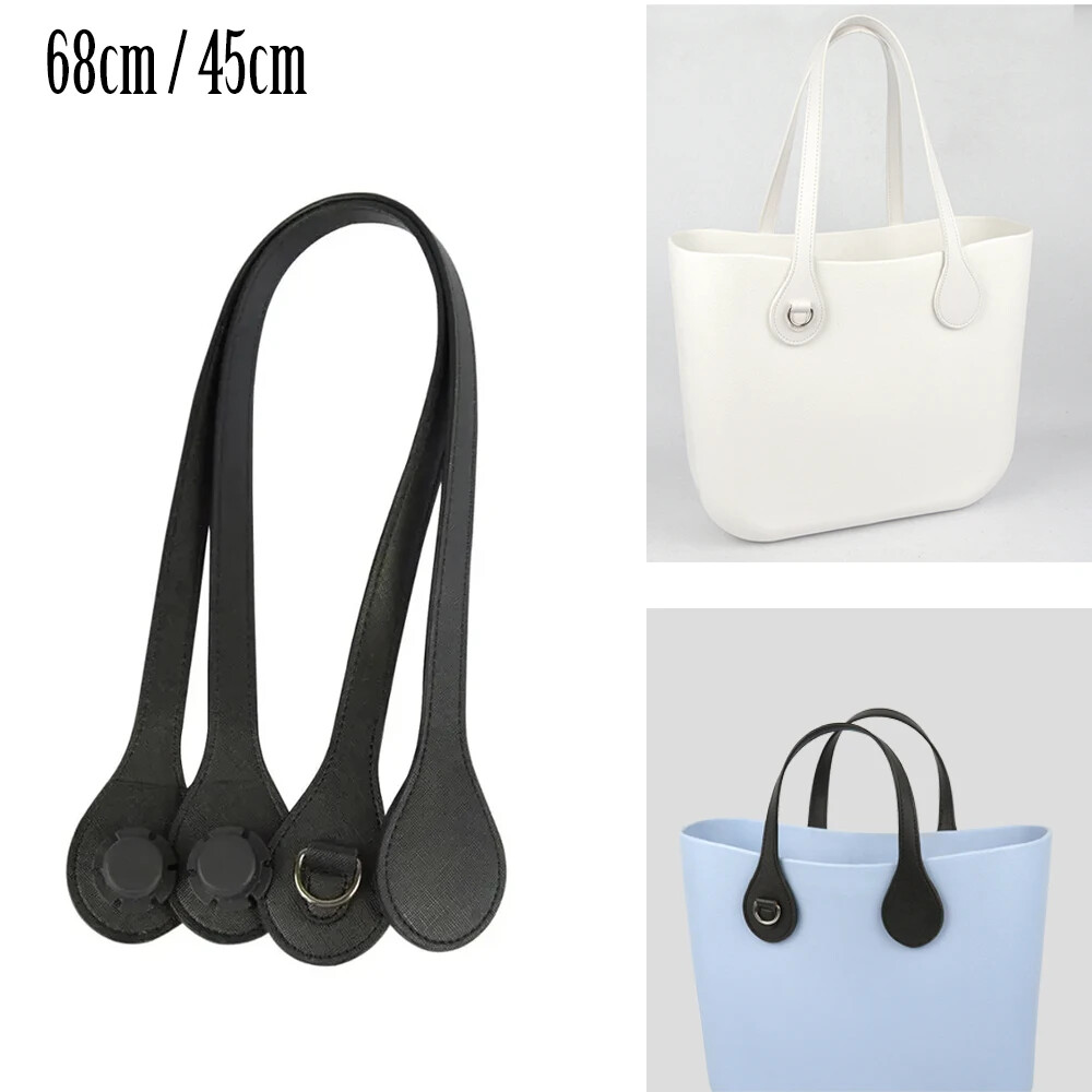 New Short Long with D buckle Obag Leather Handles for O Bag strap shoulder