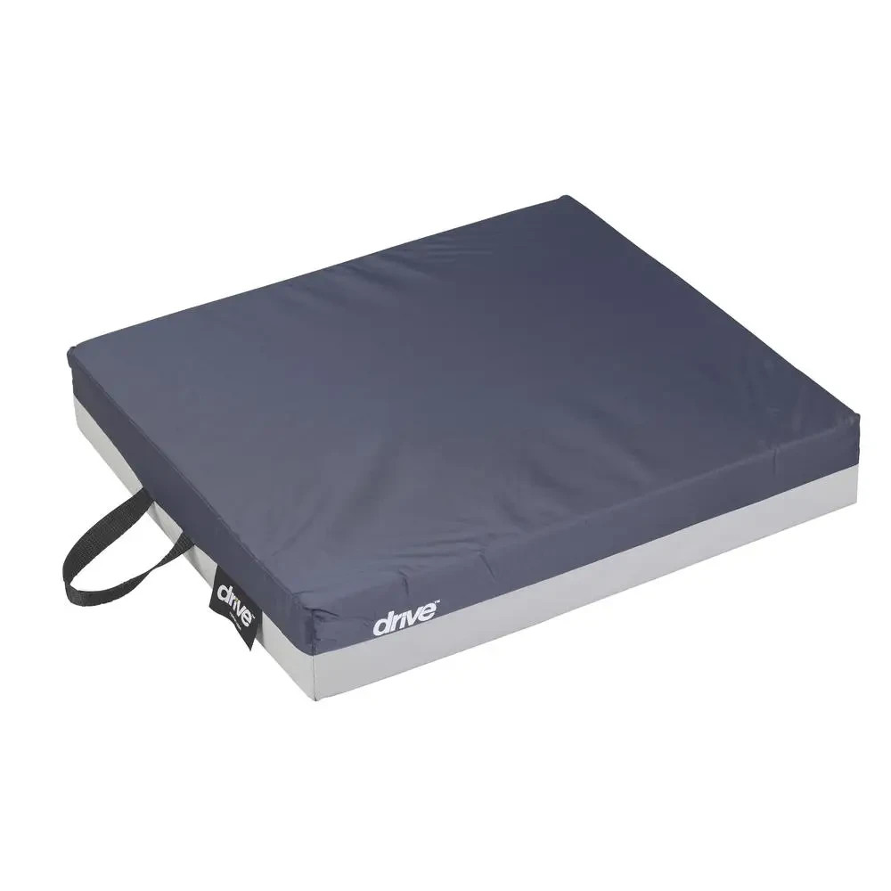 Drive Medical 14886 Gel "E" Wheelchair Seat Cushion, 18x16x3 New