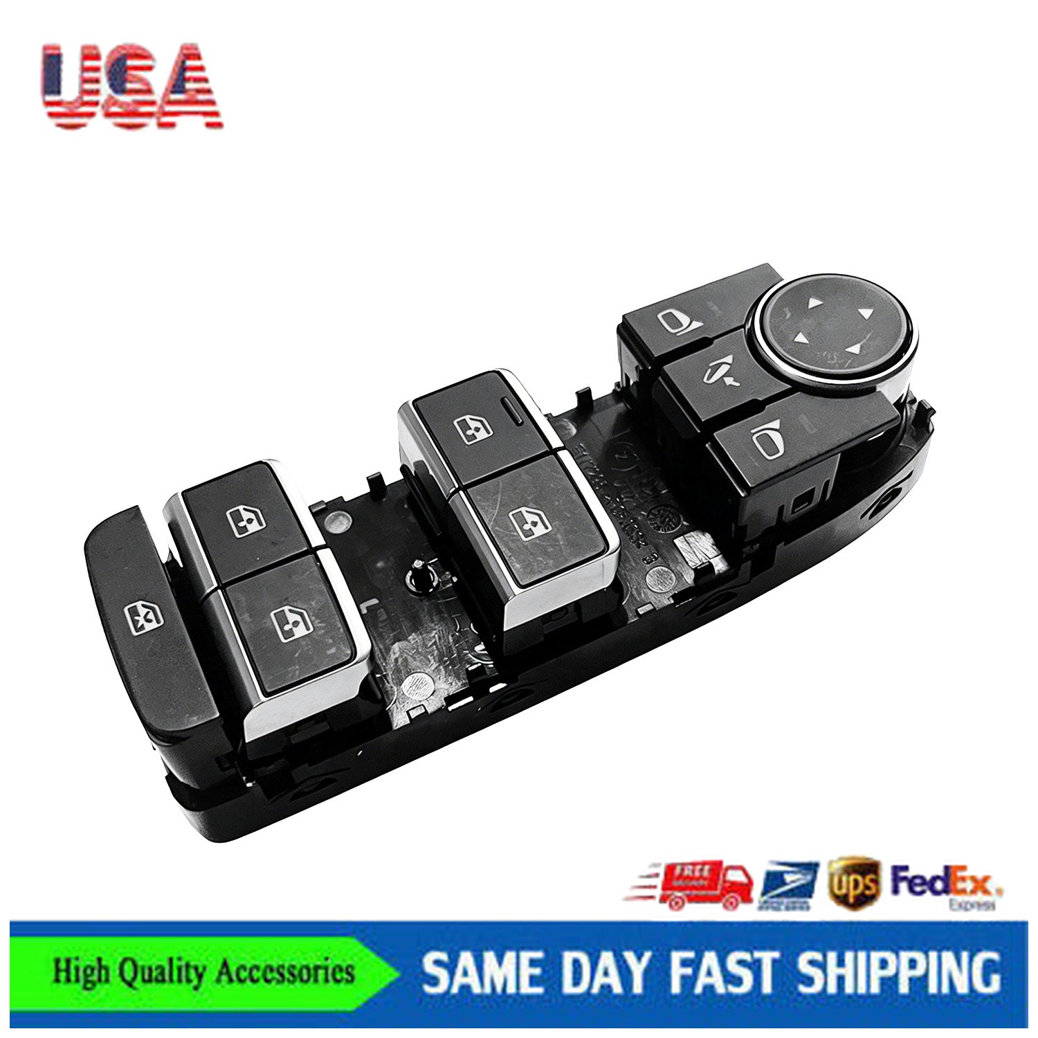 Front Left Side Door Master Window Switch 25401-6RE0C For NISSAN ROGUE 2021-2025