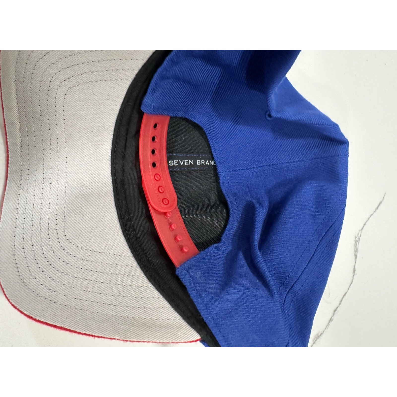 47 Brand Chicago Cubs Hat Adjustable Baseball Cap MLB Red Blue