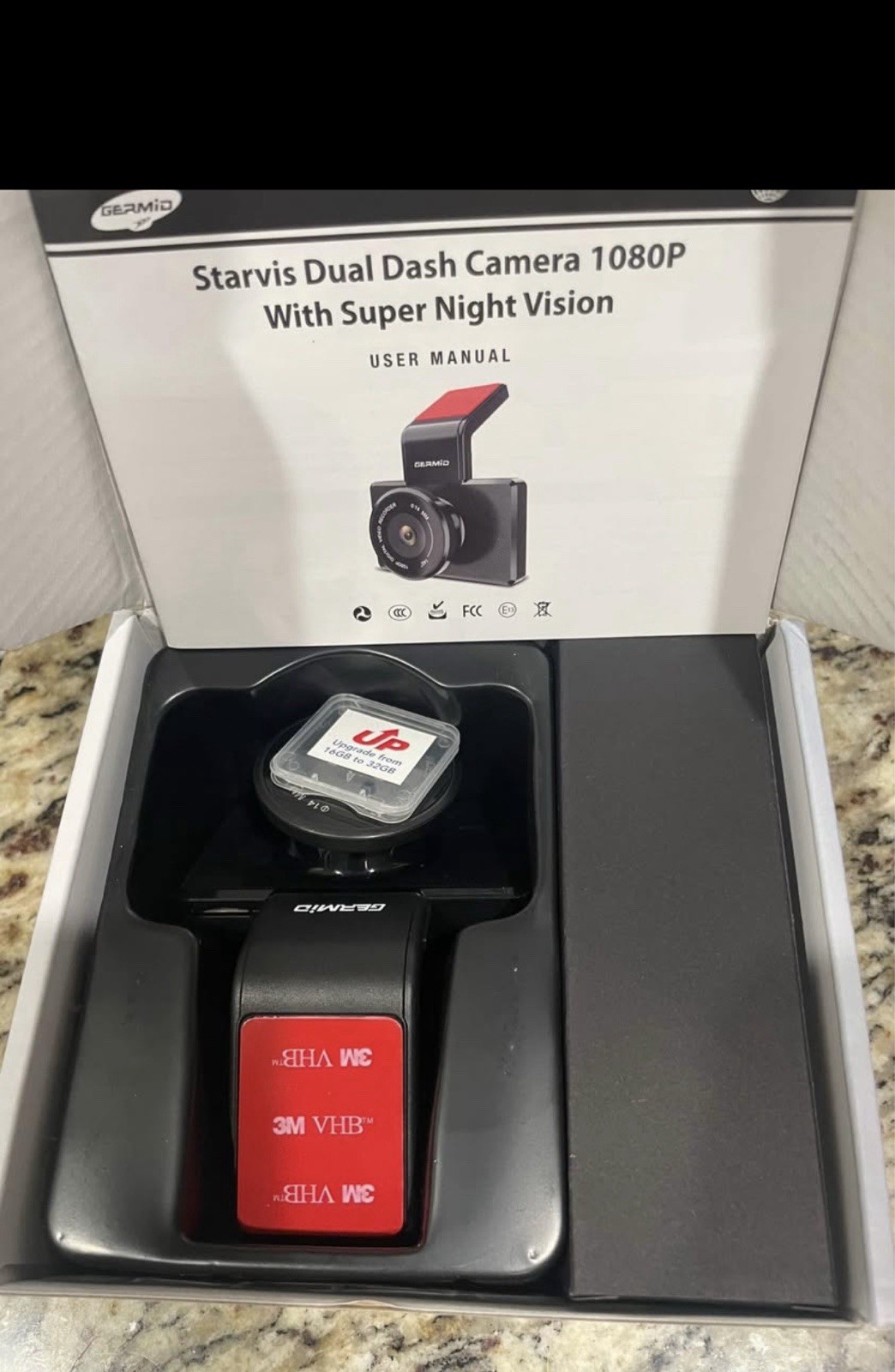Germid Starvis Night vision dash camera