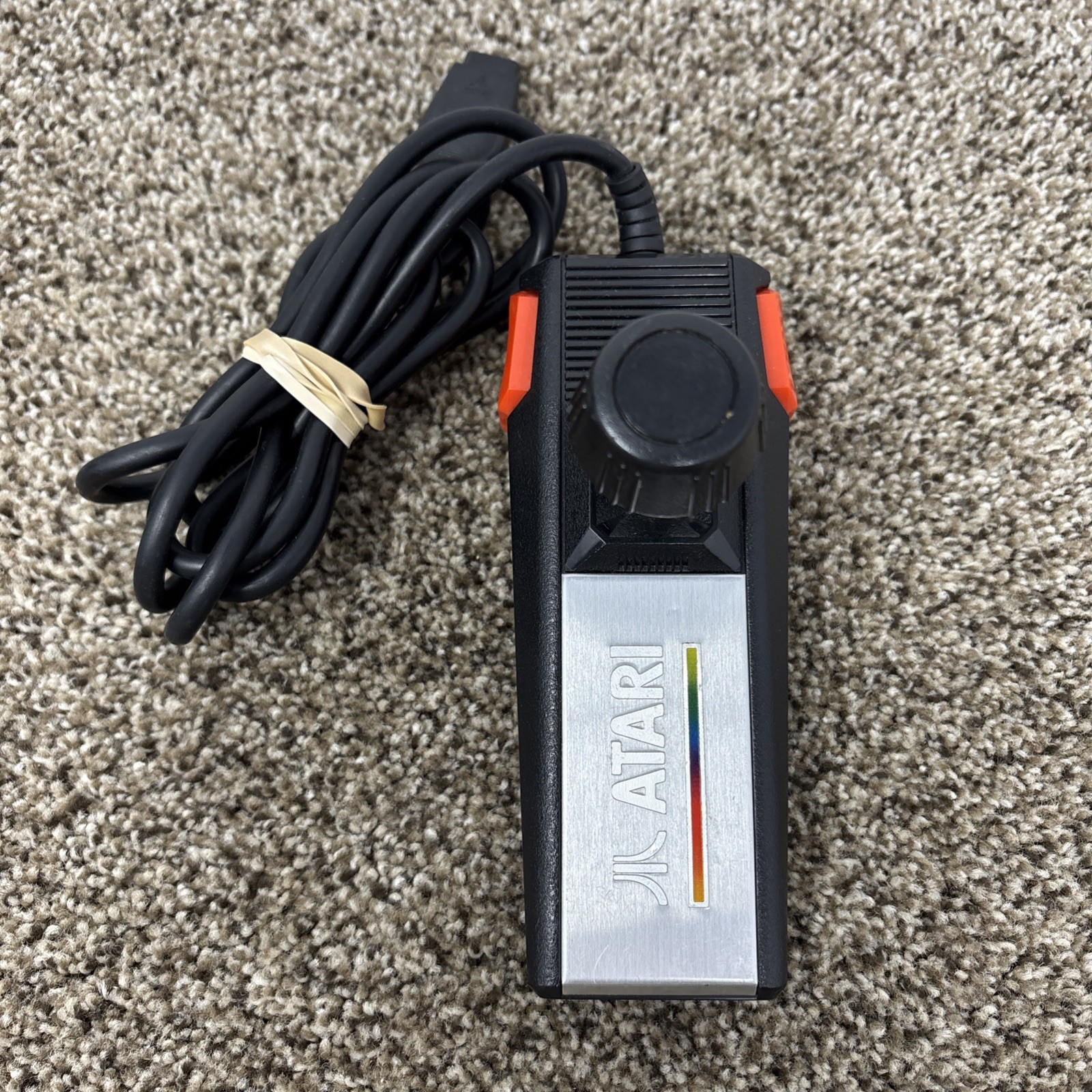 Atari 7800 Video Game Console With Controller Game TESTED New Power Supply