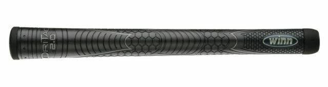 Winn DRI-TAC 2.0 OVERSIZE Jet Black Golf Grip 72dt-jbk